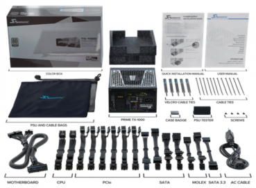 Seasonic Prime TX 1000 Netzteil - 1.000 Watt